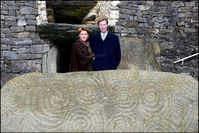 03/05/2002. Grand Duke Henry and Maria Teresa of Luxembourg