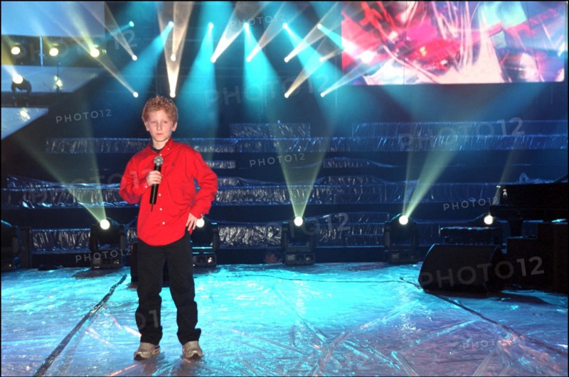 03/09/2002. Singer Daniel Lavoie and Jeff for "Le Petit Prince" Musical