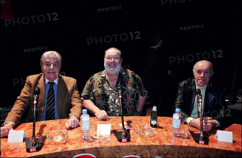 03/21/2002. 25th anniversary of RTL radio show "Les grosses tetes".