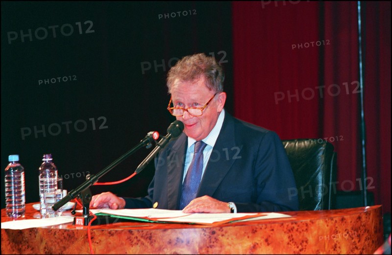 03/21/2002. 25th anniversary of RTL radio show "Les grosses tetes".