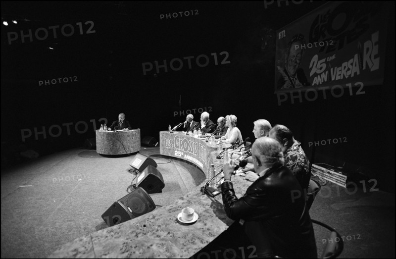 03/21/2002. 25th anniversary of RTL radio show "Les grosses tetes".
