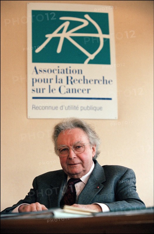 03/06/2002. EXCLUSIVE: Michel Lucas chairman of the ARC (Association for cancer research).