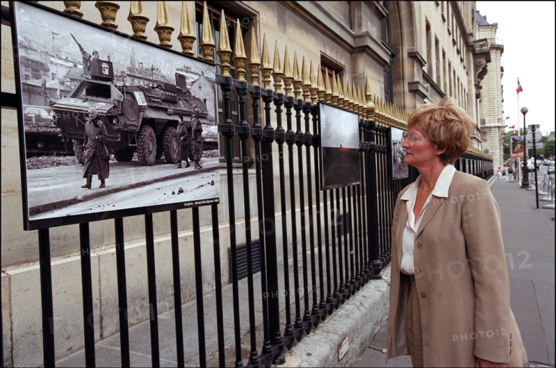 04/00/2002. Nicole Notat is about to leave the leadership of CFDT (French Democratic Work Confederation).