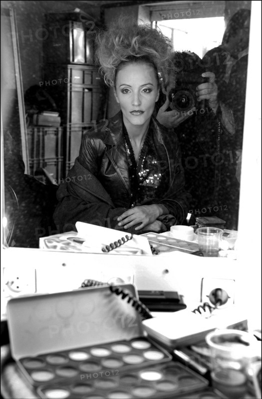 04/24/2002. EXCLUSIVE: On the set of Stephane Ly-Cuong's short-running musical "Paradisco", with a casting made of stars from France's most successful musicals.