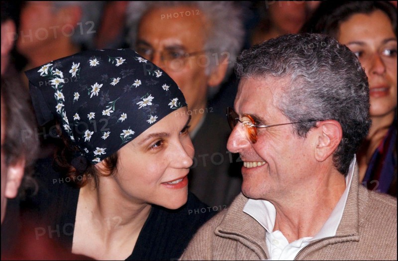 04/28/2002. French artists' meeting against "Front National" party in Paris