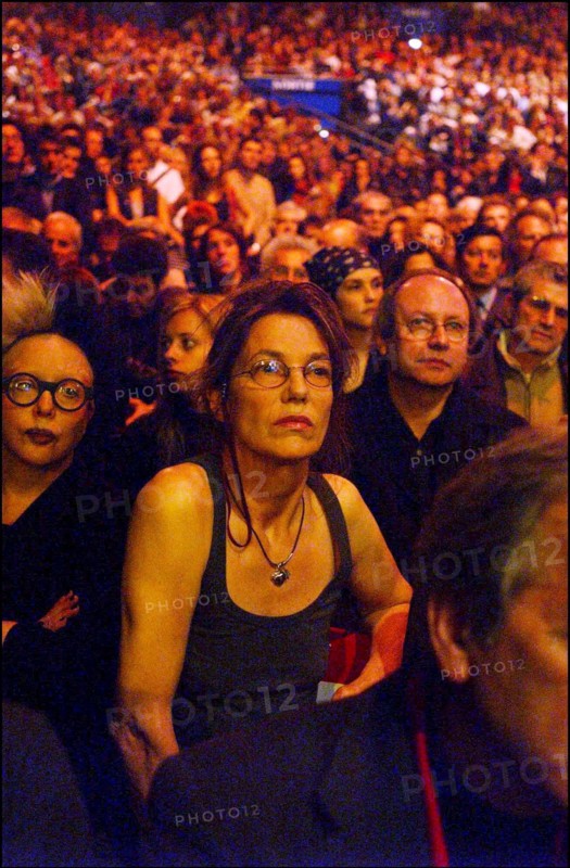 04/28/2002. French artists' meeting against "Front National" party in Paris
