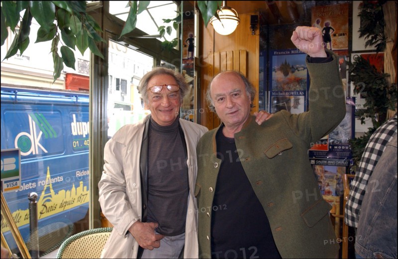 Georges Wolinski with Philippe Tesson