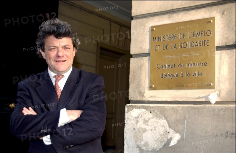 05/07/2002. : Jean-Louis Borloo new minister of Urban affairs.