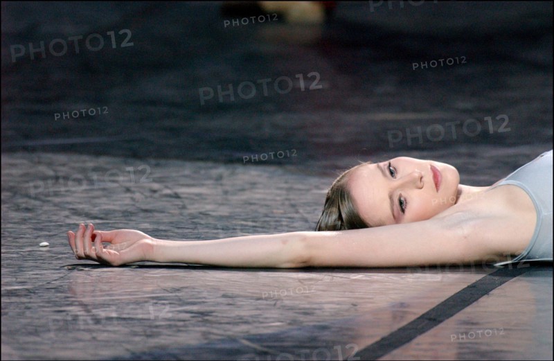 06/13/2002. Maurice Bejart's latest ballet "le concours" with Laetitia Pujol.