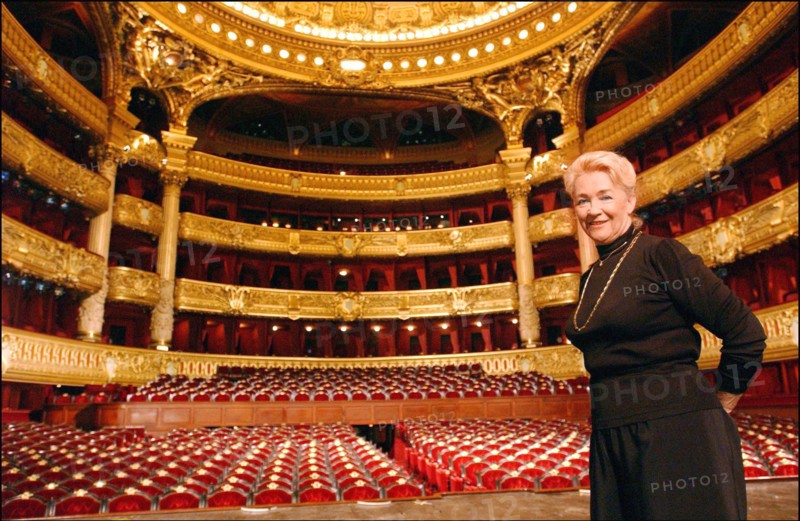 06/00/2002. **EXCLUSIVE** Head of Paris Opera dancing school Claude Bessy
