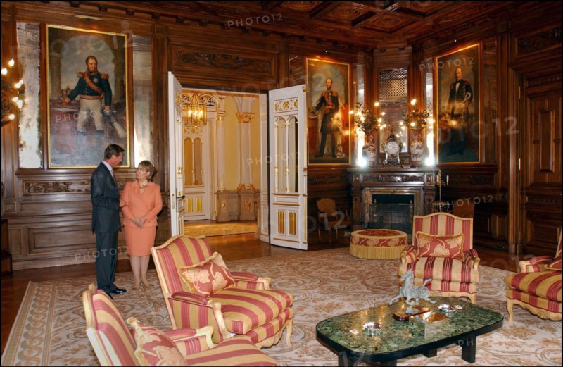 06/21/2002.  Grand Duke Henri of Luxembourg and wife Maria-Teresa