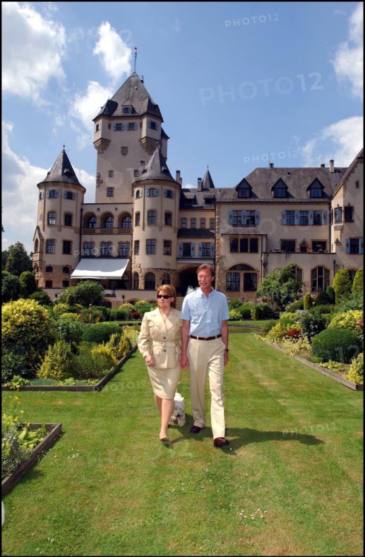 06/22/2002. Exclusive. Grand Duke Henri of Luxembourg and wife Maria-Teresa