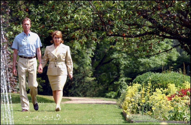 06/22/2002. Exclusive. Grand Duke Henri of Luxembourg and wife Maria-Teresa
