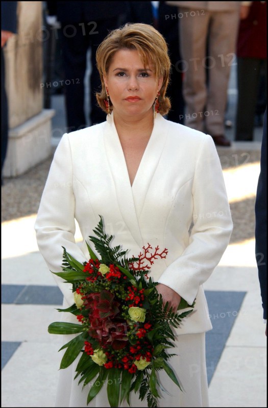 06/23/2002. Royal couple the Grand Duke Henri and the Grand Duchess Marie Teresa celebrate their country's national holiday in Luxembourg.