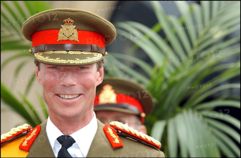 06/23/2002. Royal couple the Grand Duke Henri and the Grand Duchess Marie Teresa celebrate their country's national holiday in Luxembourg.