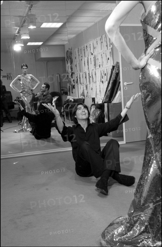 07/00/2002. **EXCLUSIVE** Stephane Rolland fashion designer of Scherrer