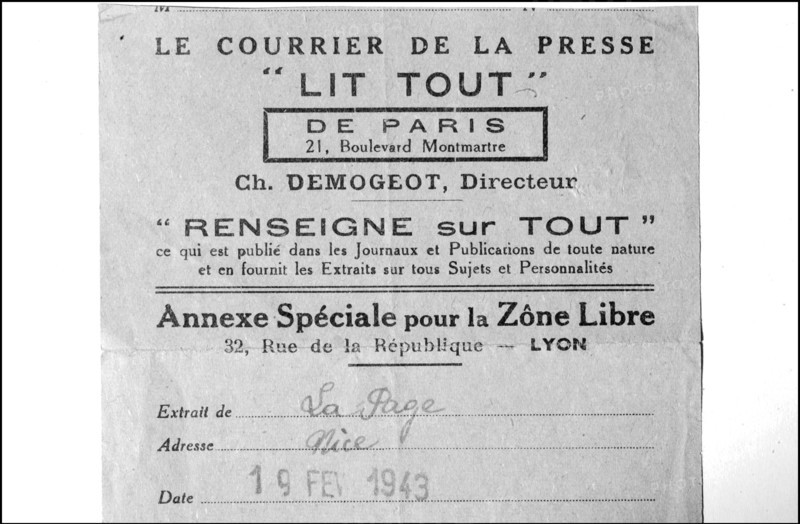 04/07/2002. Jean Moulin's friend, Colette Dreyfus.