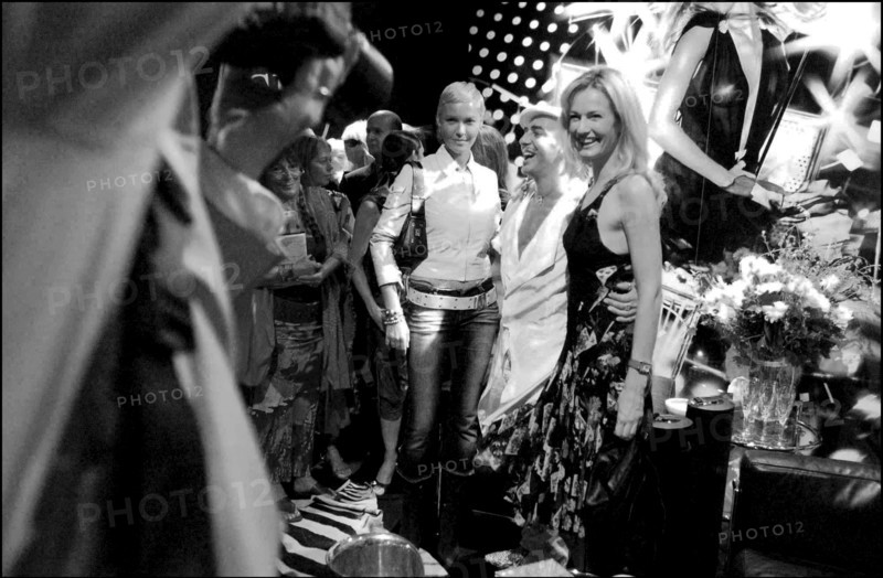 07/09/2002. Fall-winter 2002-03 Haute-Couture collections: the backstage of Christian Dior's fashion show