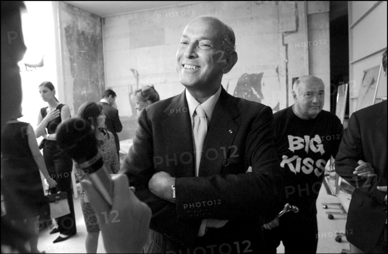 07/09/2002. Fall winter 2002-03 Haute-Couture collections the backstage of Balmain's fashion show