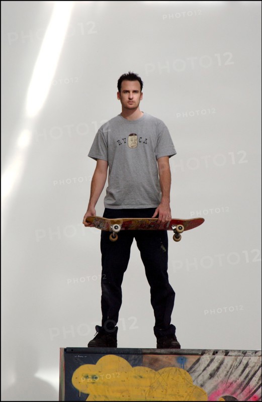 10/01/2002. Exclusive: Ed Templeton, American skater in Paris.