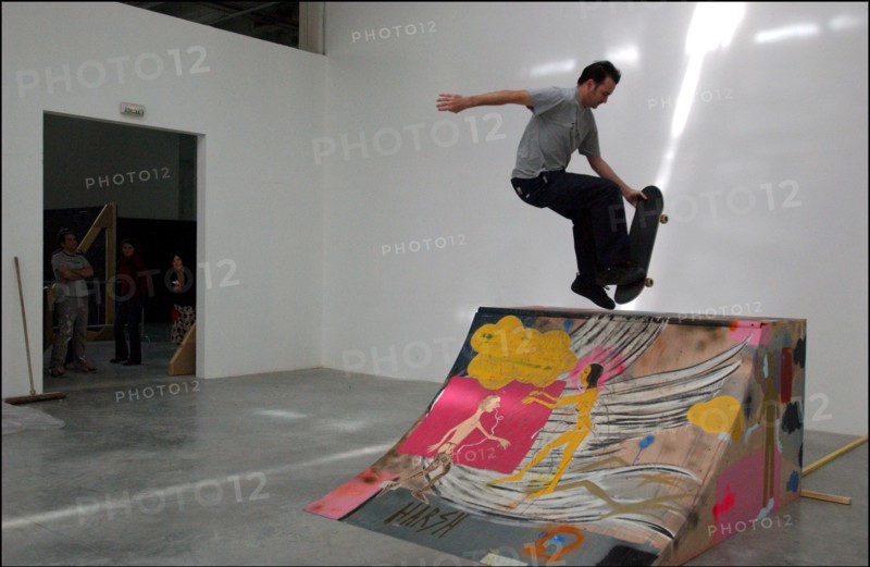 10/01/2002. Exclusive: Ed Templeton, American skater in Paris.