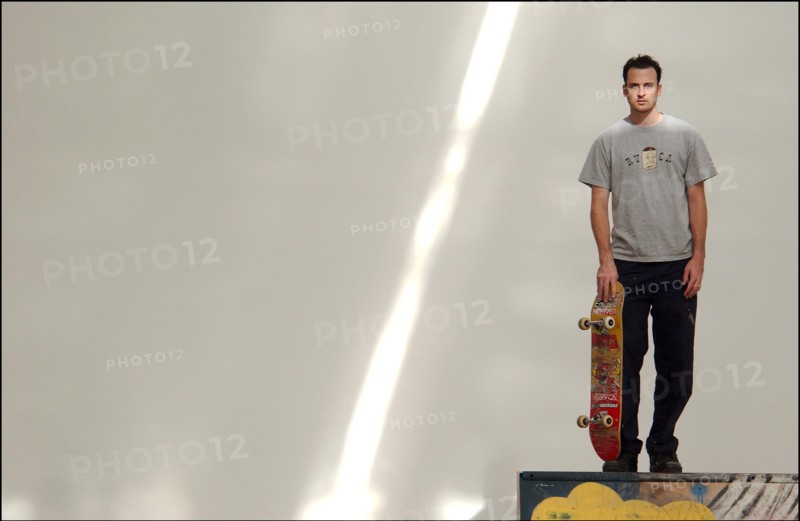 10/01/2002. Exclusive: Ed Templeton, American skater in Paris.