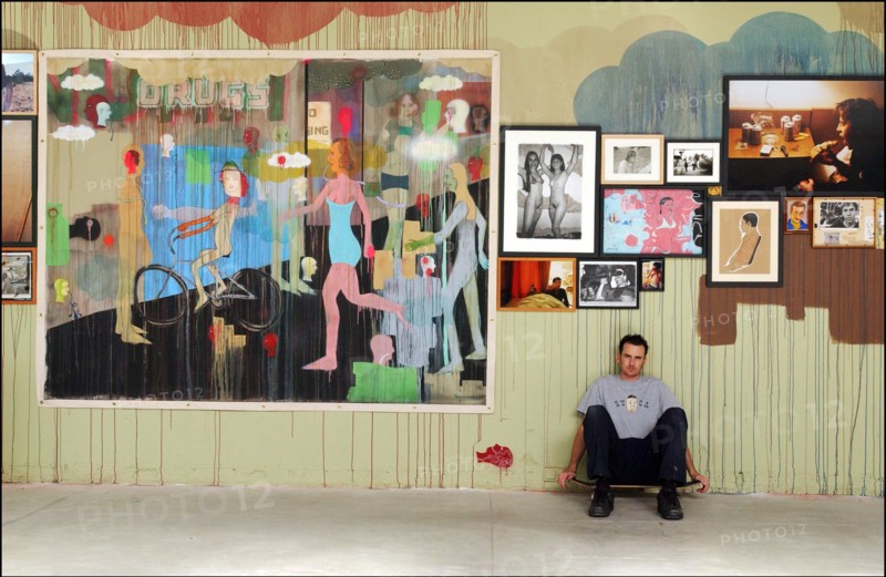 10/01/2002. Exclusive: Ed Templeton, American skater in Paris.