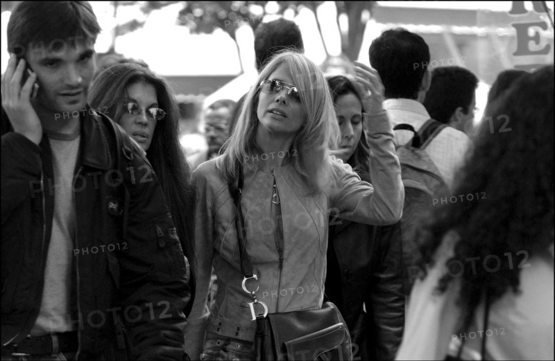 10/00/2002. Close up Rosanna Arquette in Paris.