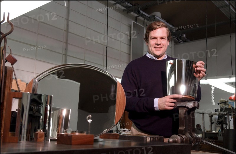 11/12/2002. Louis de Limburg Stirum, designer "Puiforcat"