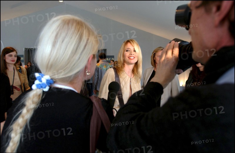 10/00/2002. Close up Rosanna Arquette in Paris.