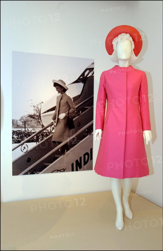 11/18/2002. Caroline Kennedy inaugurates the exhibition "Jackie Kennedy, les annees Maison Blanche" in Paris