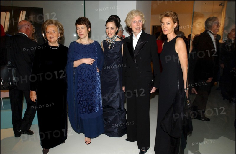 11/18/2002. Caroline Kennedy inaugurates the exhibition "Jackie Kennedy, les annees Maison Blanche" in Paris (30).