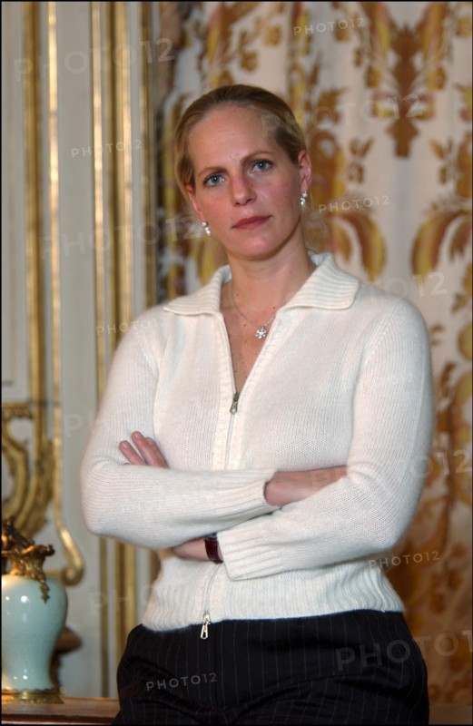 11/20/2002. EXCLUSIVE Baroness Ariane of Rothschild at home in Paris