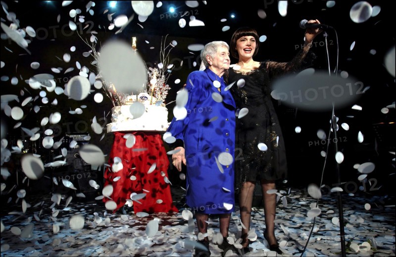 11/21/2002. Concert of Mireille Mathieu at the Olympia