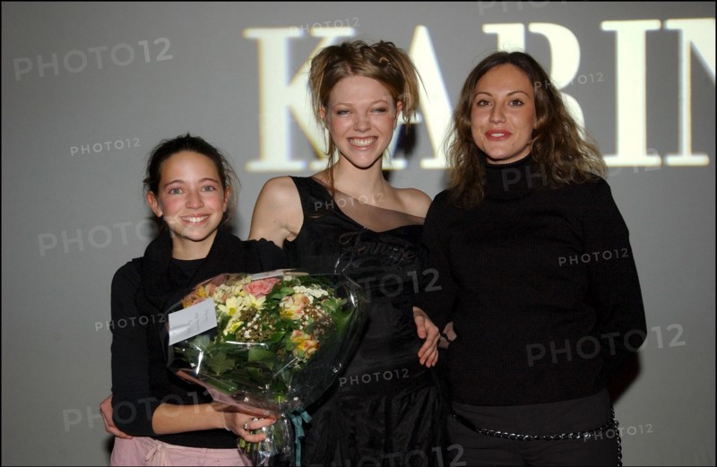 12/11/2002. Backstage during the Karin Models New Generation Contest 2002
