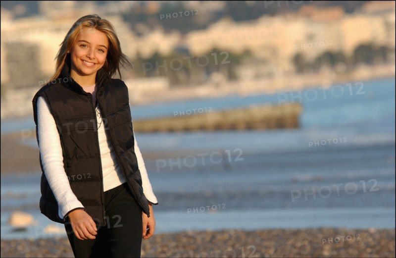 01/08/2003. EXCLUSIVE: Priscilla, singer, in Nice.