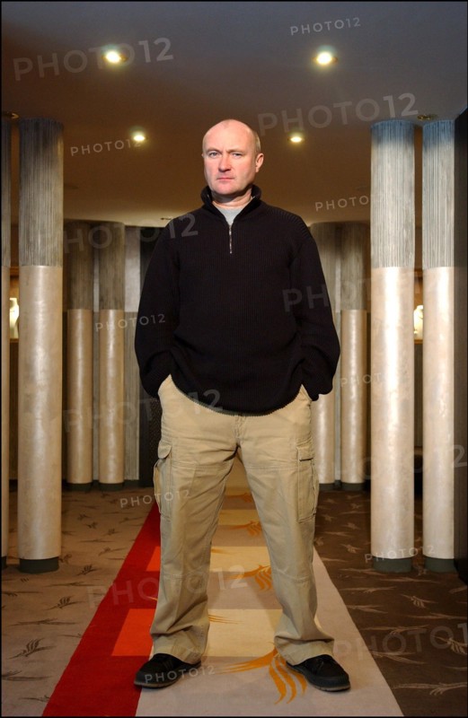 01/19/2003. Exclusive Close-Up of Phil Collins in Cannes after he received his life achievement award