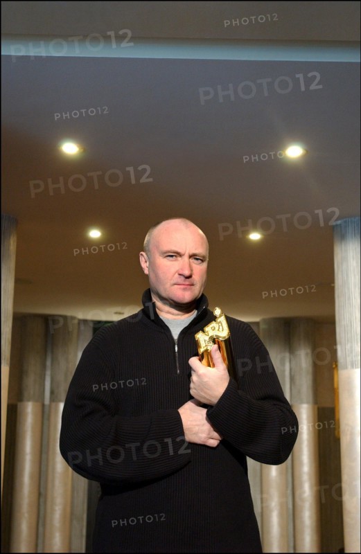 01/19/2003. Exclusive Close-Up of Phil Collins in Cannes after he received his life achievement award