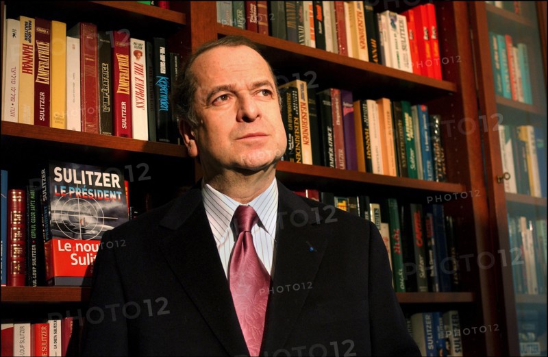 02/00/2003. EXCLUSIVE: Close-up Paul-Loup Sulitzer.