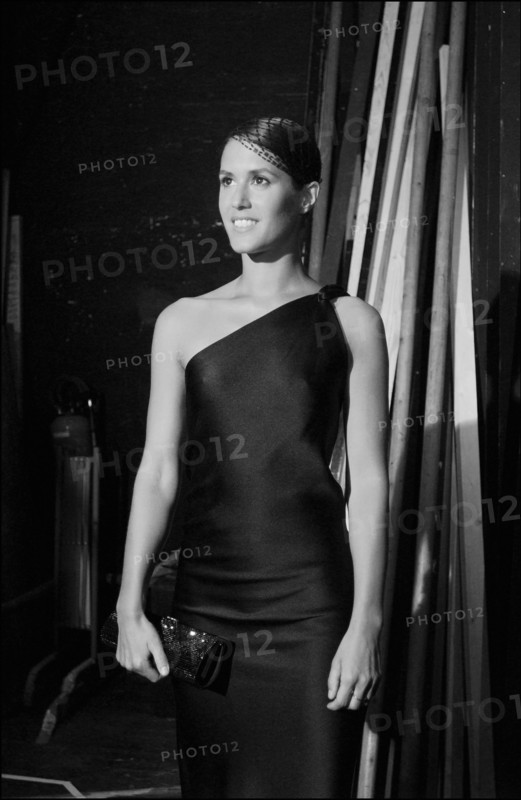 02/22/2003. Backstage of the 28th "Cesar" Awards in the Theatre du Chatelet