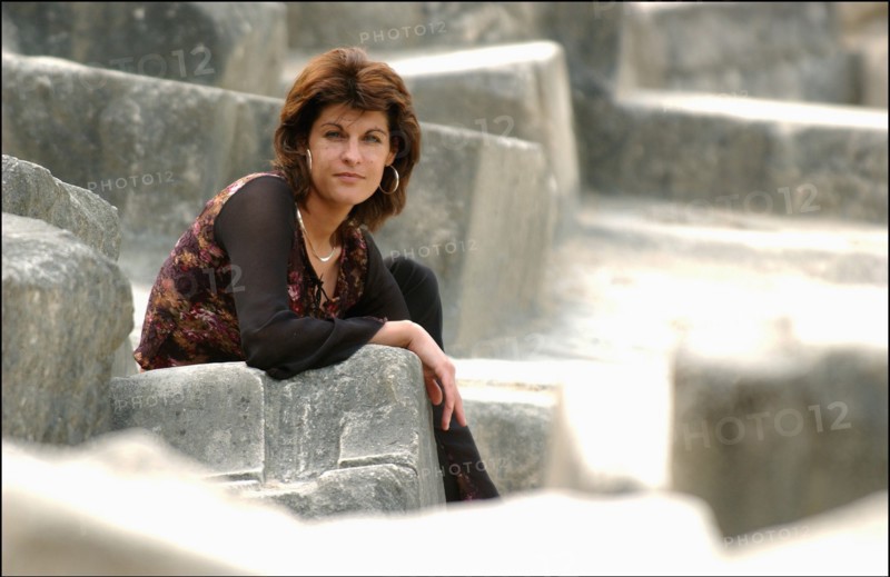 04/30/2003. Mireille Calmel, French writer
