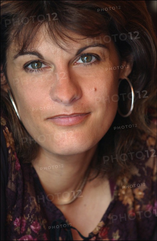 04/30/2003. EXCLUSIVE Mireille Calmel, French writer