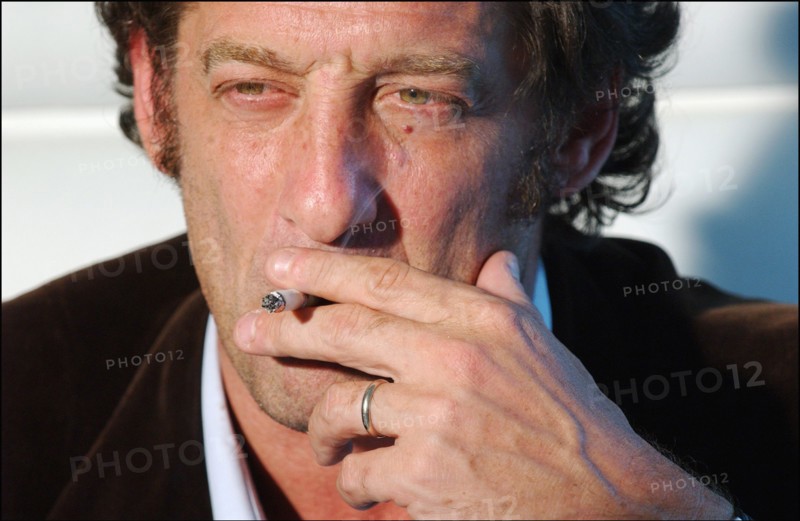 06/03/2003. Portrait of French actor Vincent Lindon