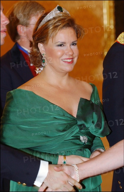 06/23/2003. Grand Duchy of Luxembourg celebrates National Day: reception at the "Grand Palais"