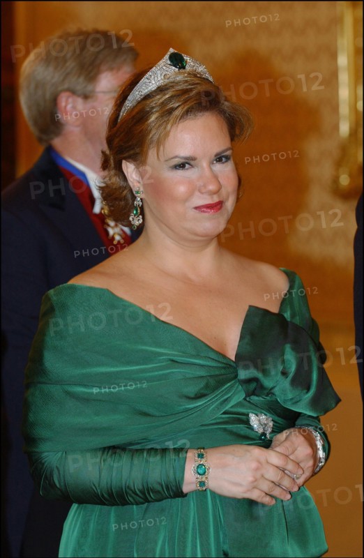 06/23/2003. Grand Duchy of Luxembourg celebrates National Day: reception at the "Grand Palais"