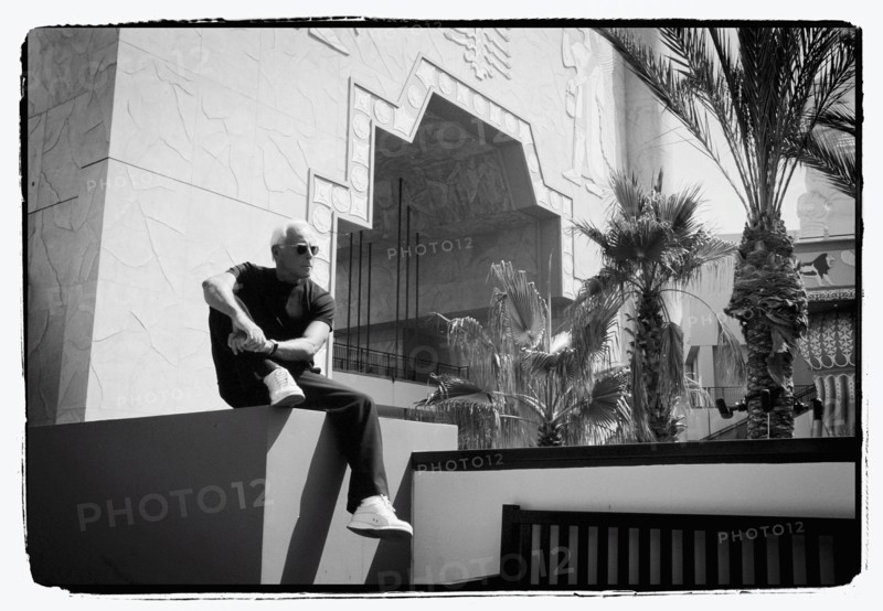09/00/2003. **EXCLUSIVE** Giorgio Armani receives first the "Rodeo Drive Walk of Style" prize