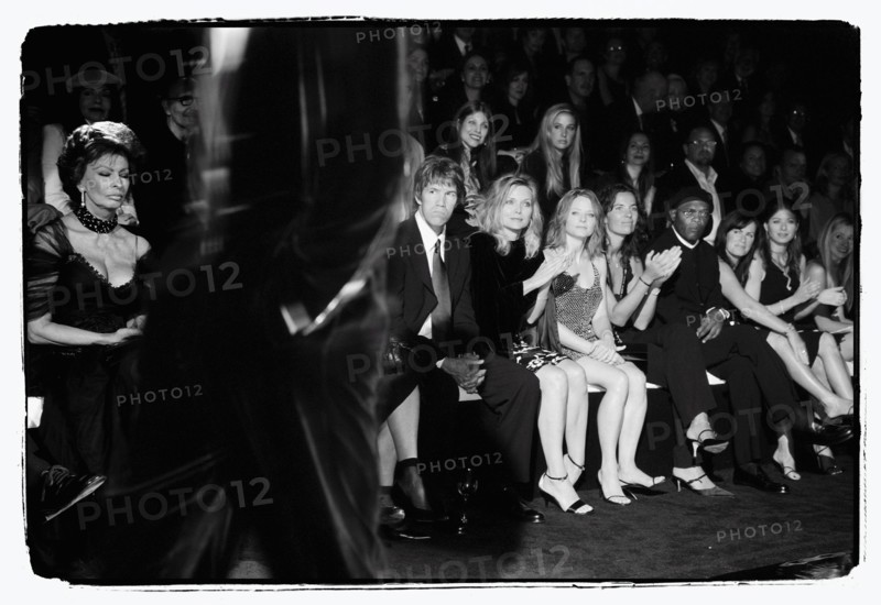 09/00/2003. **EXCLUSIVE** Giorgio Armani receives first the "Rodeo Drive Walk of Style" prize