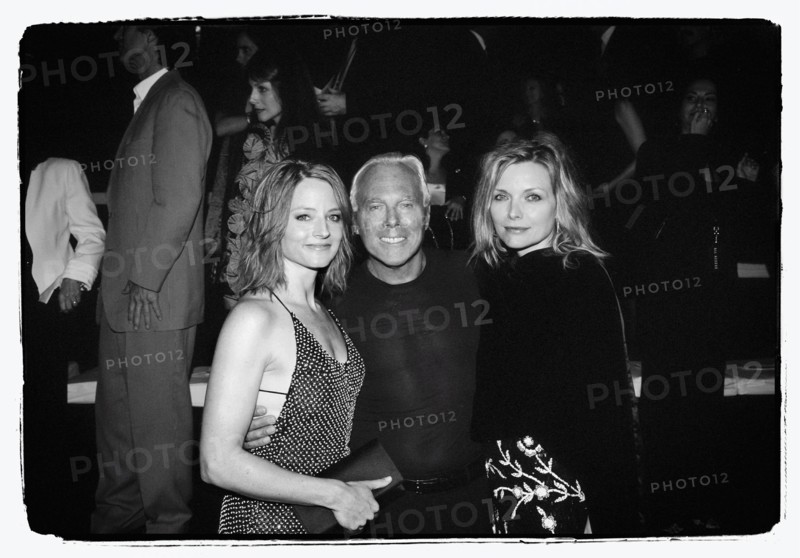 09/00/2003. **EXCLUSIVE** Giorgio Armani receives first the "Rodeo Drive Walk of Style" prize
