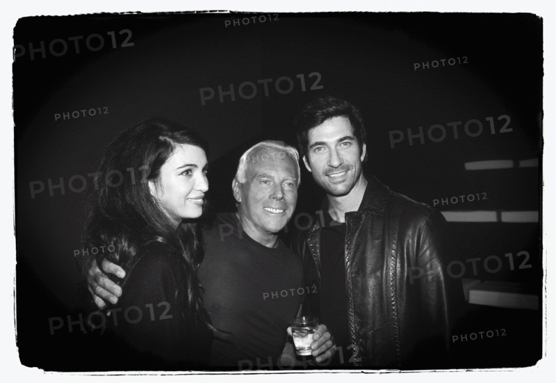 09/00/2003. **EXCLUSIVE** Giorgio Armani receives first the "Rodeo Drive Walk of Style" prize