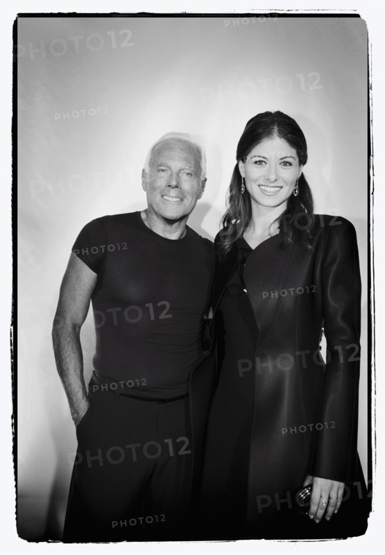 09/00/2003.  Giorgio Armani receives first the "Rodeo Drive Walk of Style" prize